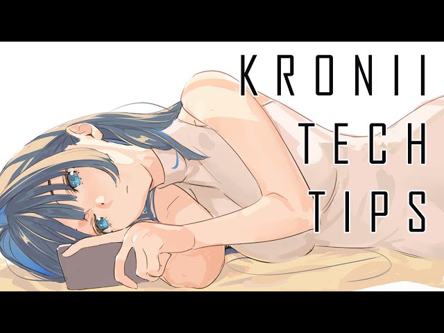 【Kronii Tech Tips】Beginner Guide For Microphones And More! 🎙️のサムネイル