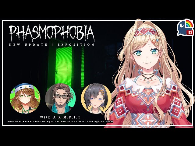 【Phasmophobia】A.R.M.P.I.T. Beraksi Kembali!【NIJISANJI ID | Layla,Siska,Bobon,Amicia】のサムネイル