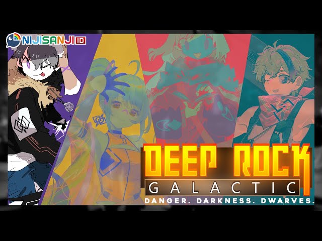 【Deep Rock Galactic】 Being a Gold Digger with Popcop and Luna Notte 【NIJISANJI ID】のサムネイル