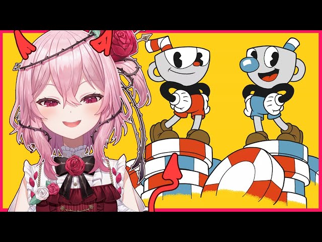 【CUPHEAD】PROPER GAMERS DON'T RAGE 【NIJISANJI EN | ROSEMI LOVELOCK】のサムネイル