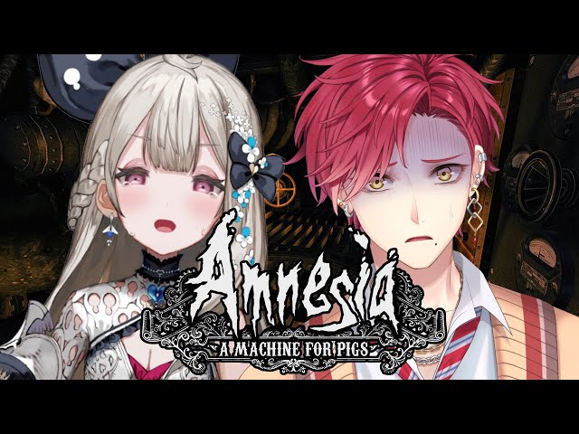 【Amnesia: A MACHINE FOR PIGS】 レイムと共にするホラーゲーム! 【ハユン/にじさんじ】のサムネイル