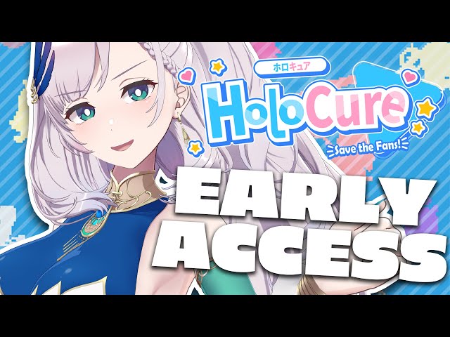 【HOLOCURE】 REINE FROM HOLOID GEN2 PLAYABLE INGAME!? Steam Ver EARLY ACCESS【Pavolia Reine/hololiveID】のサムネイル