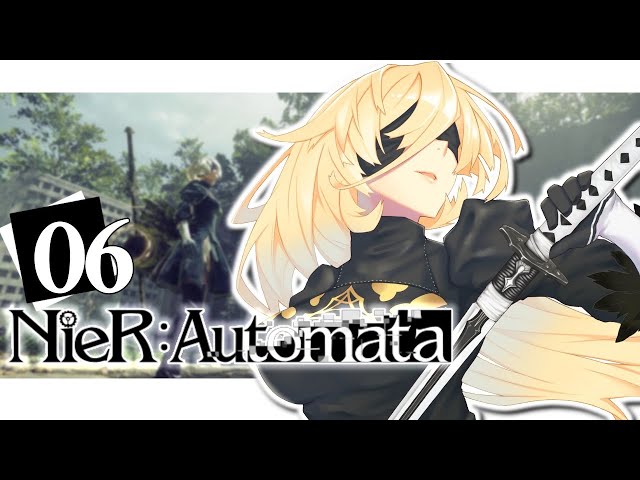 【#06  NieR:Automata (ニーアオートマタ) 】これは呪いか。それとも罰か。【 ニュイ・ソシエール / にじさんじ 】のサムネイル