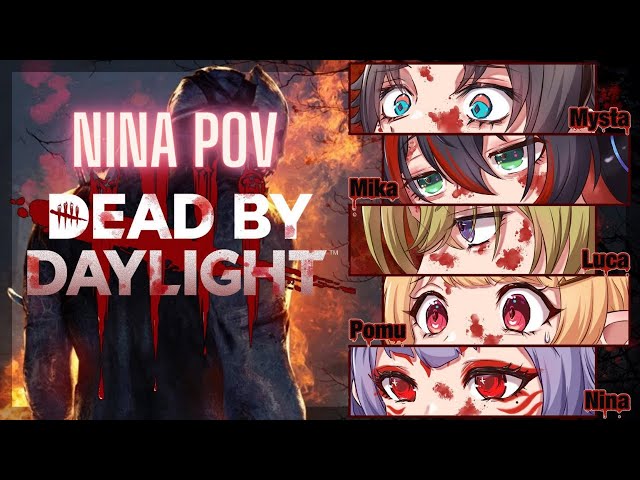 MY FOX MOM IS A SECRET YANDERE? [ Dead By Daylight ] ft. NIJI EN FRIENDS【NIJISANJI EN | Nina Kosaka】のサムネイル