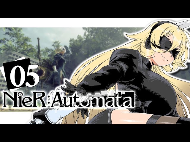 【#05  NieR:Automata (ニーアオートマタ) 】アンドロイドが感情を持つことは禁止されている【 ニュイ・ソシエール / にじさんじ 】のサムネイル