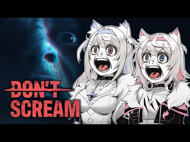 【DON'T SCREAM】for fuwamoco? impossible 🐾【FUWAMOCO】のサムネイル