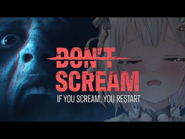 【DON'T SCREAM】叫びまｓ・・んんｎ！！！（叫んだら即終了のホラーゲーム）です【にじさんじ/葉山舞鈴】のサムネイル