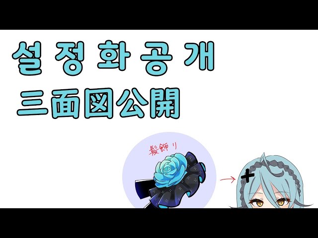 三面図公開 ♡ 설정화 공개 ♡のサムネイル