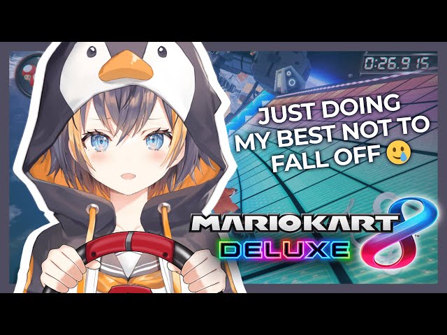 【MARIO KART 8 DELUXE】I DONT HAVE A LICENSE【NIJISANJI EN | Petra Gurin】のサムネイル