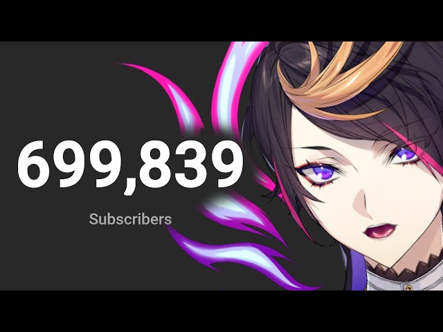 almost 700k! (short stream)のサムネイル