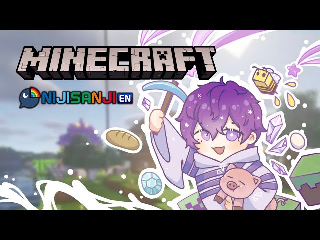 【MINECRAFT】it was another great day of saving the bees 🐝【NIJISANJI EN | Uki Violeta】のサムネイル