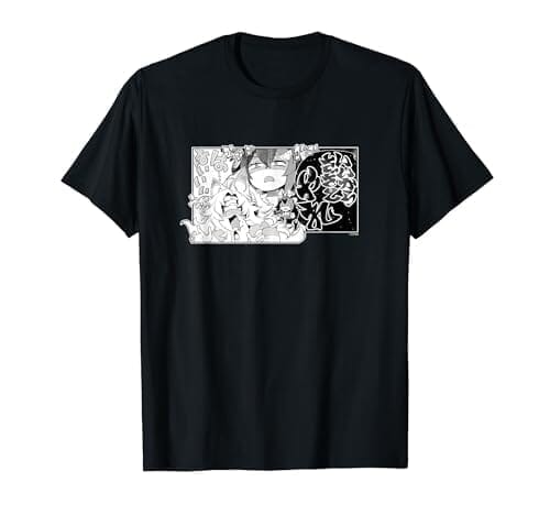 【大神ミオ】『ヤマト神想怪異譚』漫画コマTシャツ（本人セレクト/日本語） Tシャツ