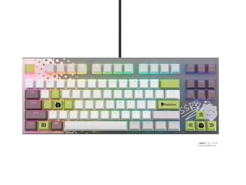 東プレ GX1 Keyboard 獅白ぼたん モデル 英語配列 REALFORCE ゲーミングキーボード TKL 87キー X1UDS1 KB0912