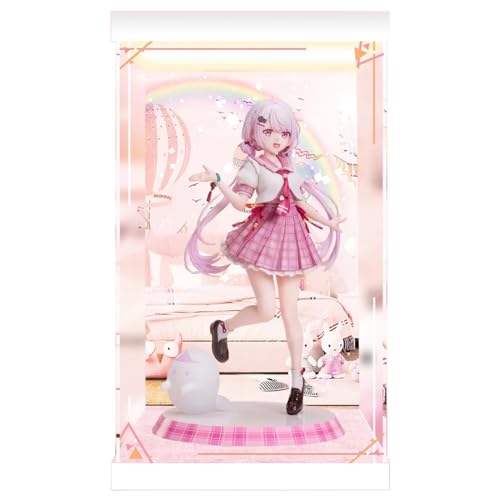 専用 フィギュアケース デザインココ にじさんじ VTuber 椎名唯華 1/7スケール (上下照明)