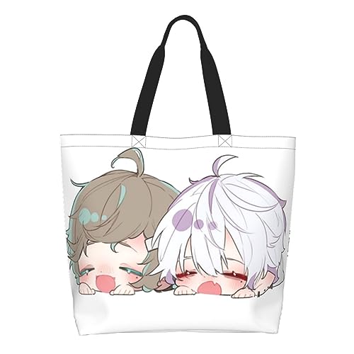 [SUMERE] にじさんじ 叶 葛葉 おしゃれ レディース キャンバス トートバッグ エコバッグ 買い物バッグ