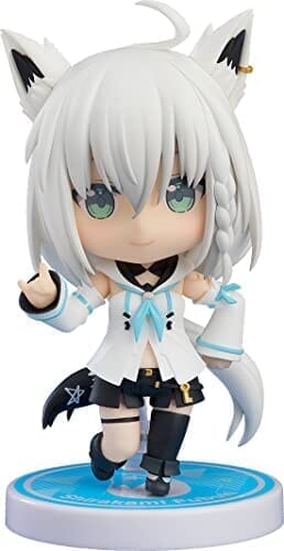 ねんどろいど ホロライブプロダクション 白上フブキ ノンスケール プラスチック製 塗装済み可動フィギュア