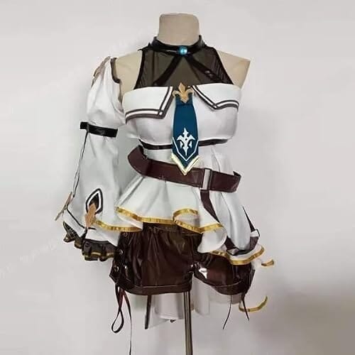 [ヤンババです] Hololive 白銀ノエル コスプレ衣装(ウィッグ 靴別売り)