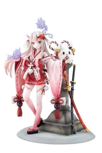 壽屋(KOTOBUKIYA) ホロライブプロダクション 百鬼あやめ~巫女衣装Ver.~ 1/7スケール PVC製 塗装済み完成品 フィギュア