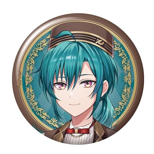 にじさんじ 缶バッジビスケット３15.緑仙 単品