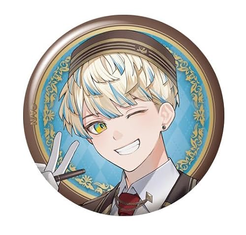にじさんじ 缶バッジビスケット4 9.緋八マナ 単品