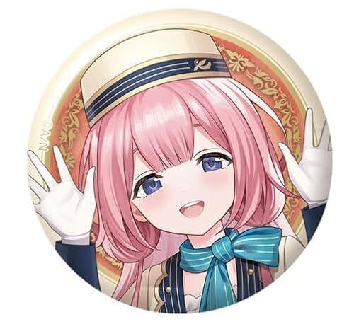 にじさんじ 缶バッジビスケット 7.周央サンゴ 単品