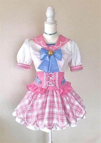 [真银服饰] 【真銀 】 にじさんじ 天宮こころ コスプレ 衣装 お盆 演出服 舞台装 コスチューム 制服 仮装 ハロウィン イベント cosplay 撮影 祭り プレゼント 忘年会